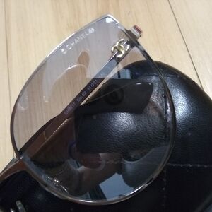 Chanel Rimless Sunglasses in Smoke Gradient